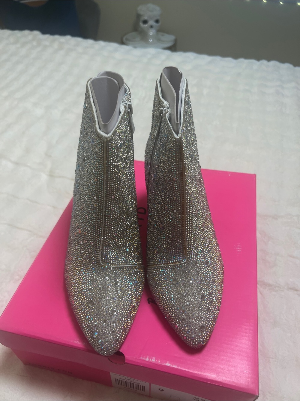 Never worn Betsey Johnson bling boots by Torrid